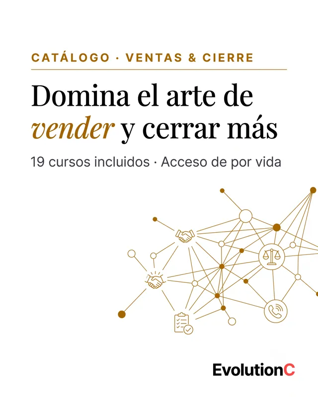Ventas & Cierre · 19 cursos incluidos